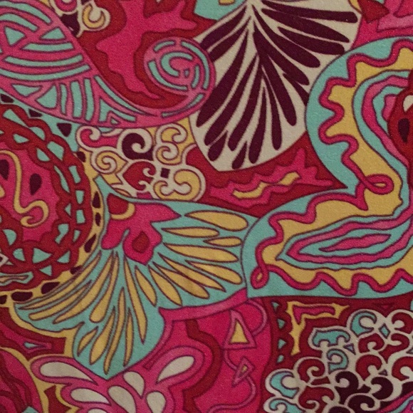 Tracy Negoshian Reversible Floral Print Dress - Picture 4 of 5